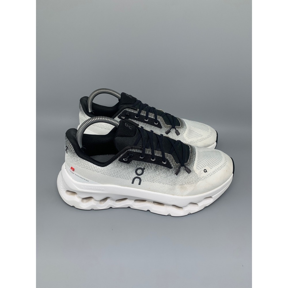 On Cloudtilt White Black Running Shoes 3ME10101430 Men's Sz 8 Women's Sz 9.5